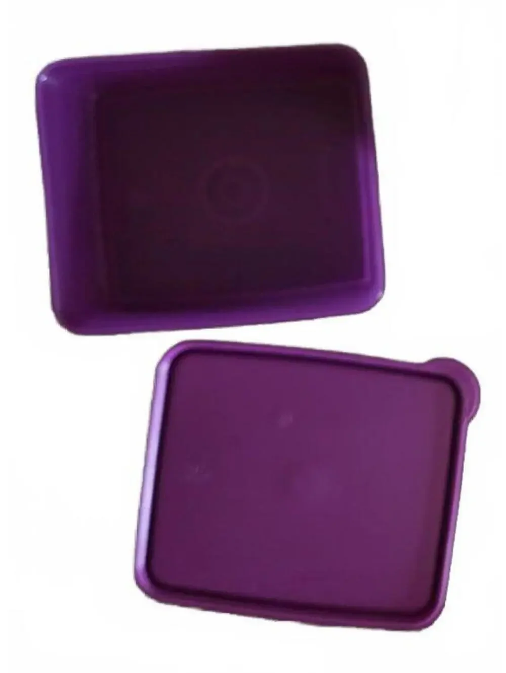 Tupperware purple square